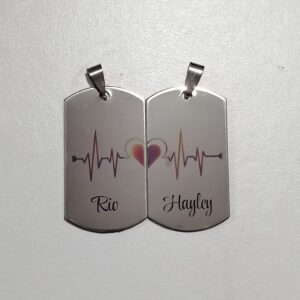 Couples Pendant set